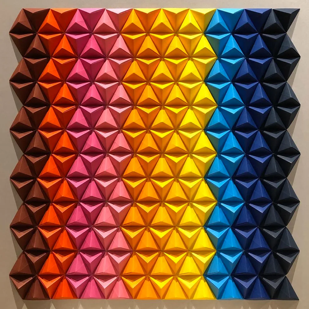Rhombus tapestry 70cm x 70cm x 8cm