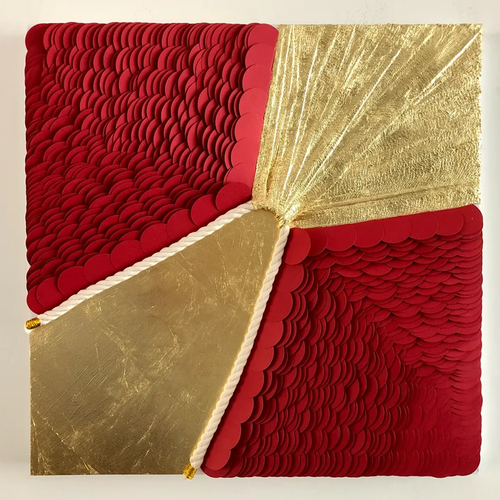 Tensión (60x60x8cm) 2021